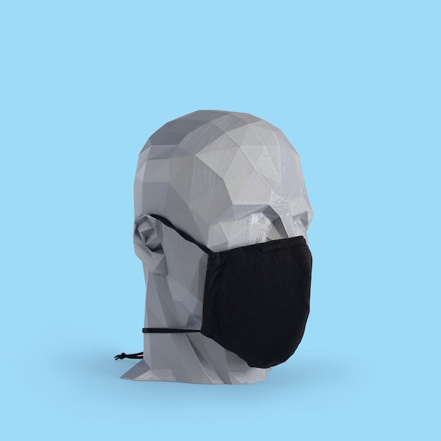 free of facial mask