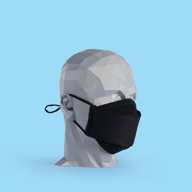 free of facial mask