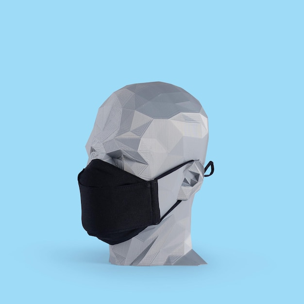free of facial mask