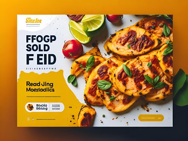 Free food social media post design