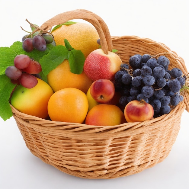 Free fresh and healthy fruits baskets