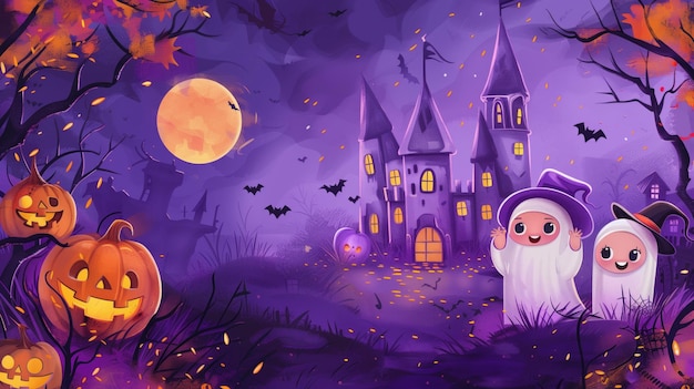 Free halloween background wallpaper