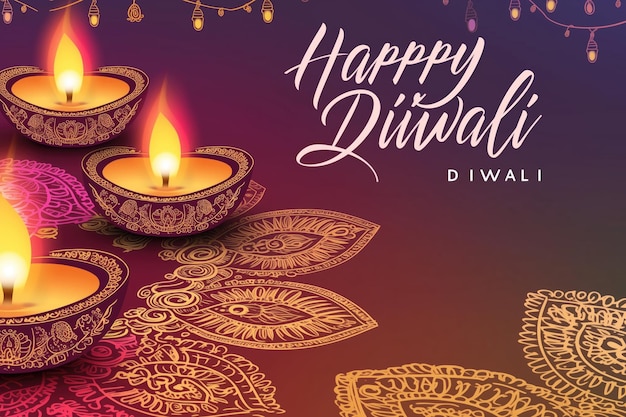 free happy diwali greeting background wallpaper card post