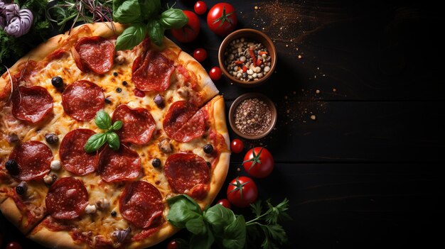 Free HD Photo pizza background