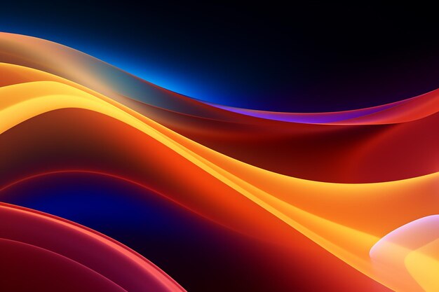 Free image Multicolor Spectrum Abstract 3D Render Background for Vibrant Designs