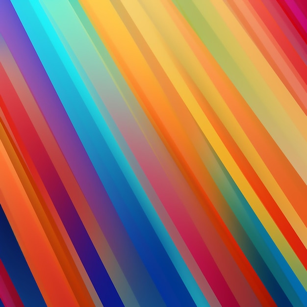 Free image Straight Lines Multicolor Abstract Background Vibrant Design for Creative Projects