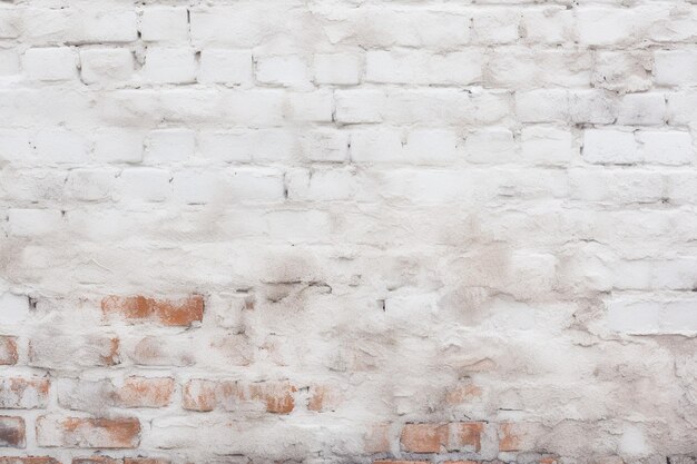 Photo free img brick wall painted in white