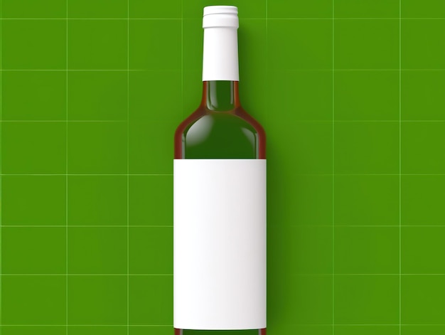 Photo free phot wine bottle mockup wine bottle mockup