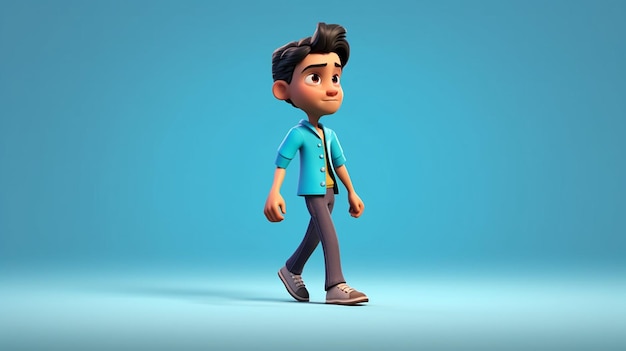 a free photo of 3d rendered animated character design