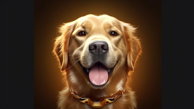 a free photo of 3d rendered dog