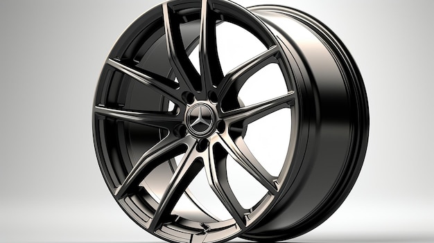 free photo of 3d rendered rim design