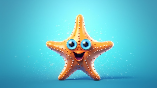 a free photo of 3d star fish