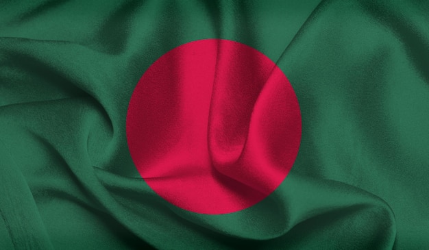 Бесплатное фото Флаг Бангладеш