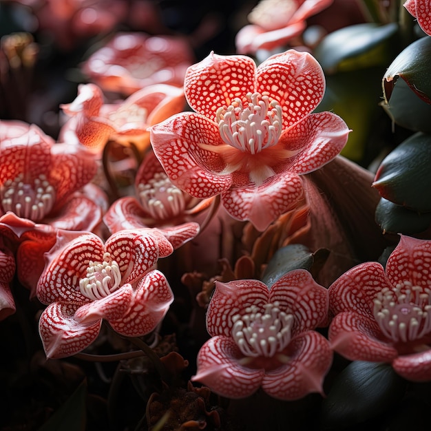 Photo free photo of beautiful rafflesia arnoldii flowers jungle in the background