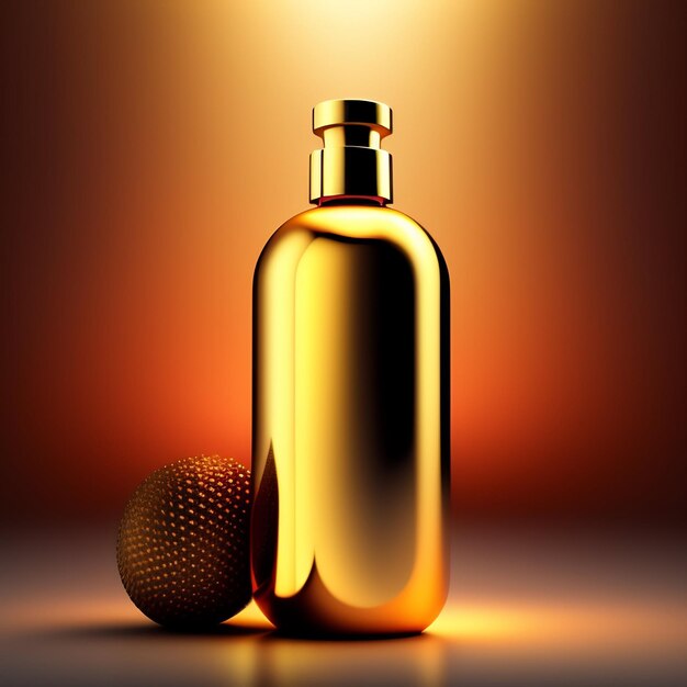 Free photo beauty product bottle mockup image with background