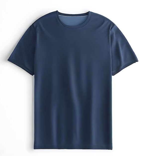 Photo free photo blue tshirts with copy space on gray background