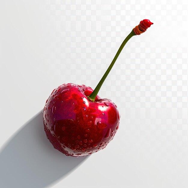 Photo free photo cherry isolated on white