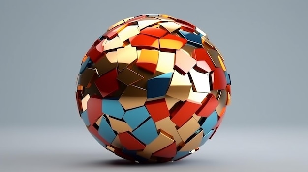 a free photo of colorful ball