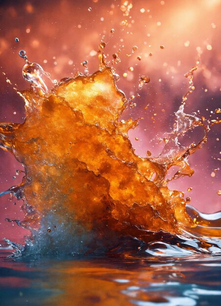 Free photo of Colorful explosion with watercolor