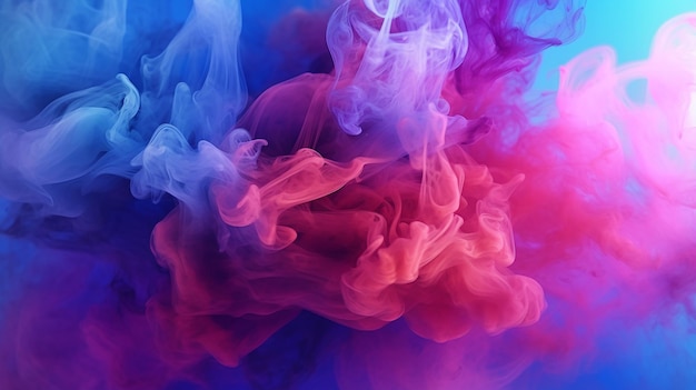 a free photo of colorful smoky background