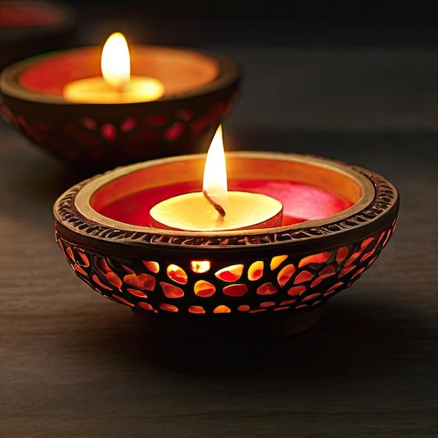 Бесплатная фотография Diwali Diya Photos