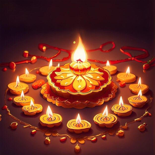 Premium AI Image Free photo Diwali Festival of lights tradition India