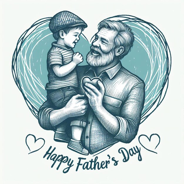 Foto fotografia gratuita di happy fathers day background