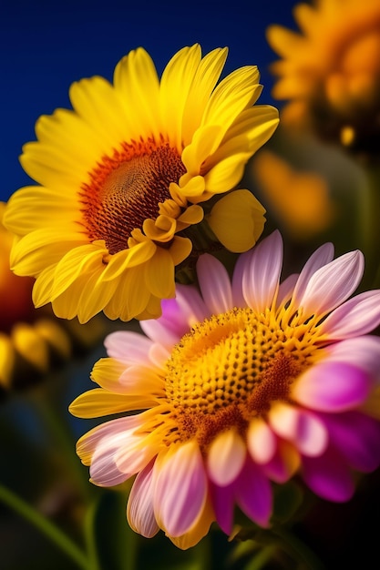 無料の写真 花の花の花の花束装飾カラフルな美しい背景庭の花植物パターン