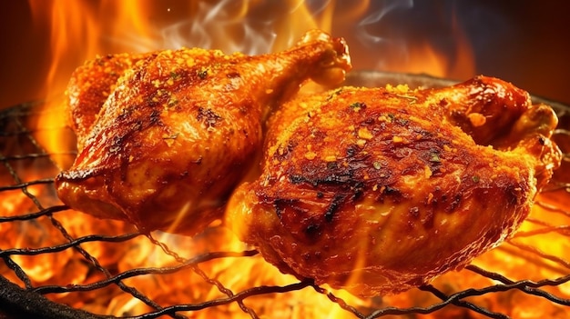 a free photo of grilled chicken