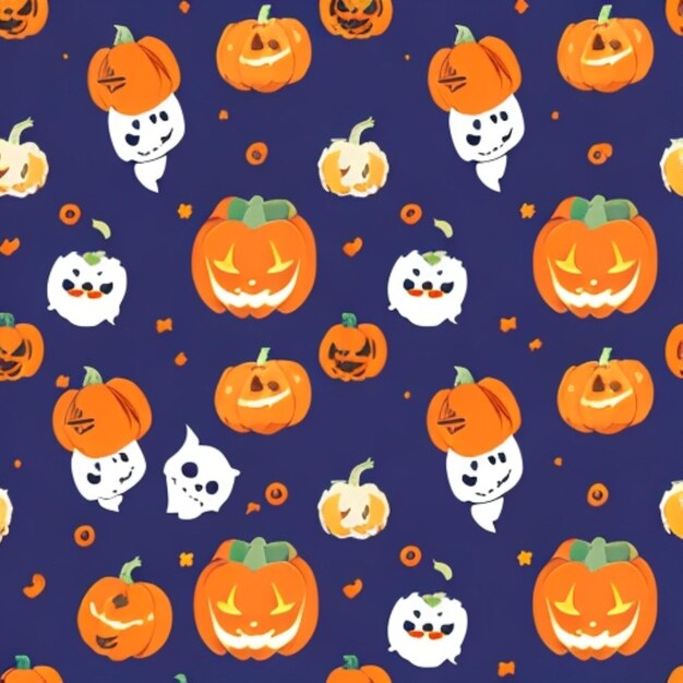 Photo free photo halloween pumpkins pattern