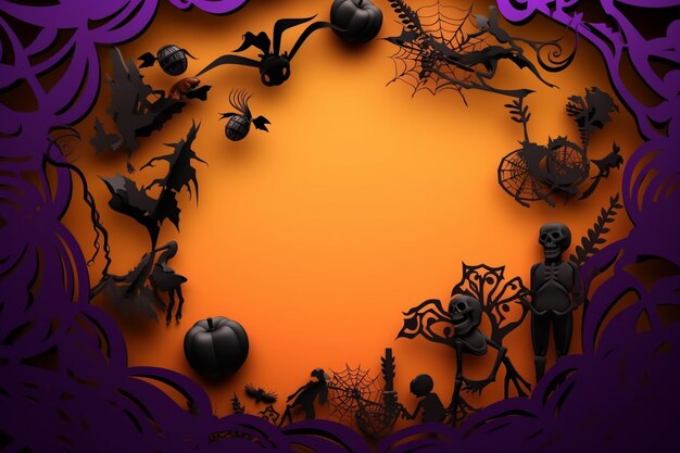 Photo free photo halloween wallpaper with evil pumpkins