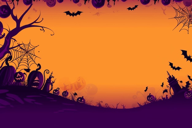 Photo free photo halloween wallpaper with evil pumpkins