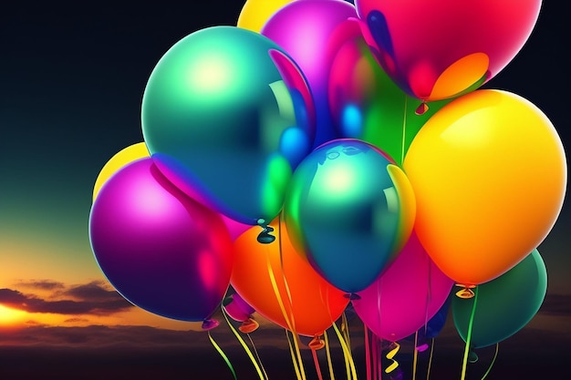 Free photo happy birthday background wallpaper