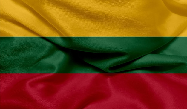 リトアニアの国旗の無料写真