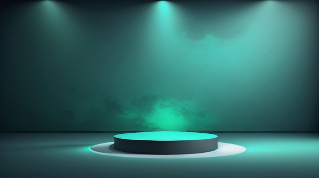 Free Photo minimal podium background vector 3d render Colorful render New cosmetic podium mockup