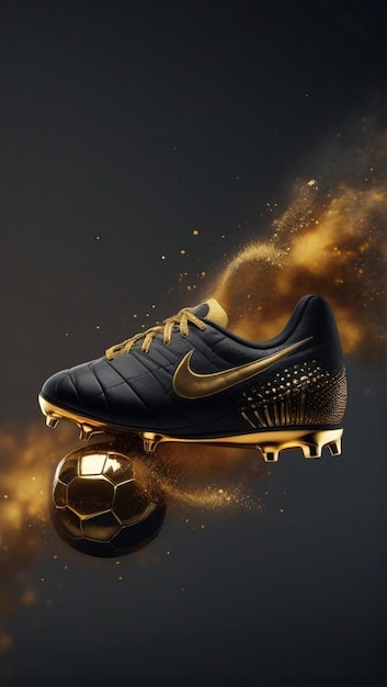 FREE photo nike tiempo gold