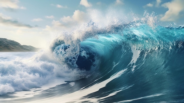 a free photo of ocean waves