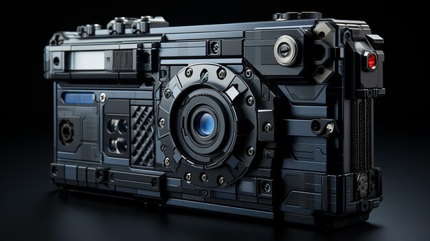 a free photo of old camera design