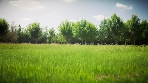 無料の写真公園の草生成ai