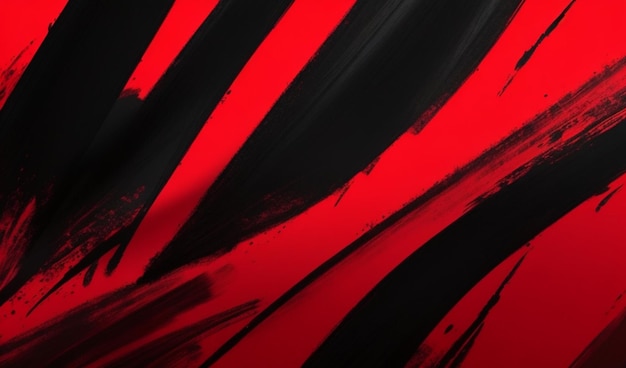 Free photo red and black brush stroke banner background perfect for canva