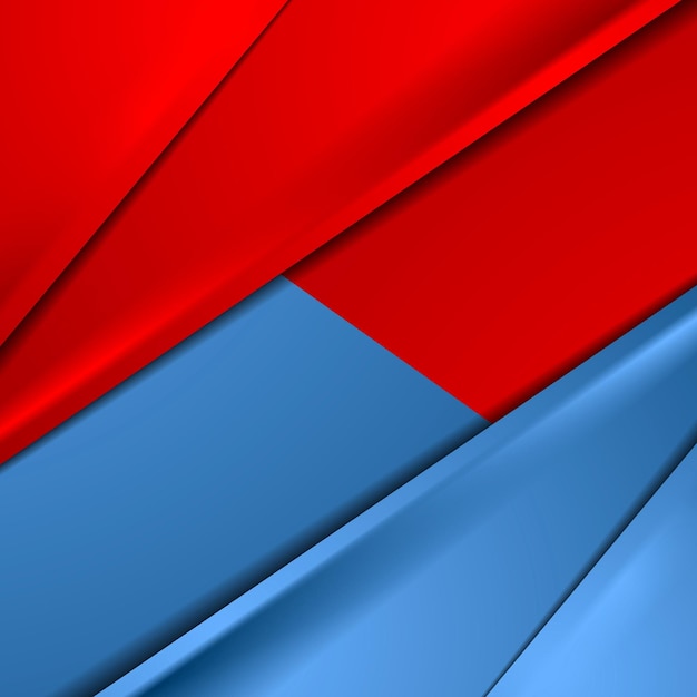 Free photo red and blue abstract background