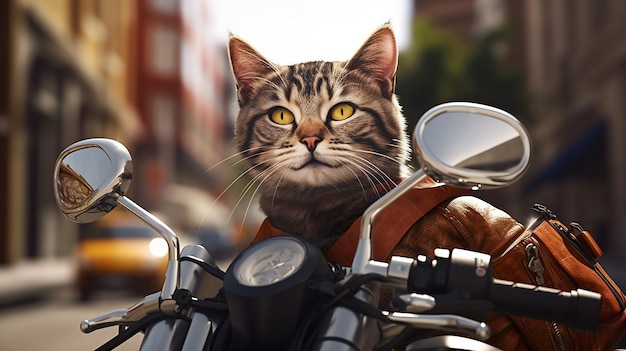 a free photo of rider cat