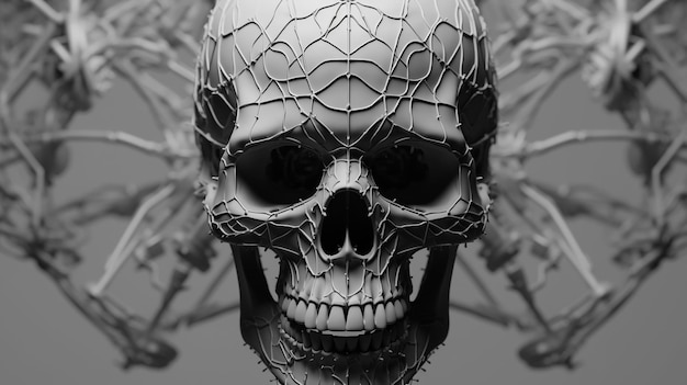 a free photo of skull