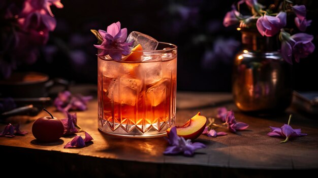 Free Photo of Summer Drinks in a Beautiful table