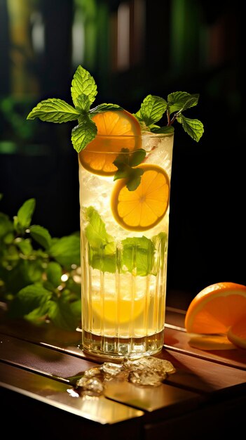 Free Photo of Summer Drinks in a Beautiful table