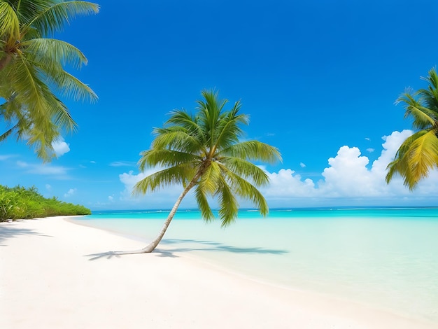 Free photo tropical beach