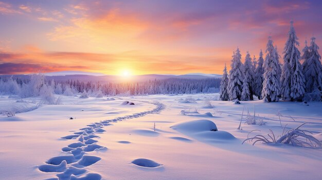 Photo free photo winter landscape image beautiful snow scenes