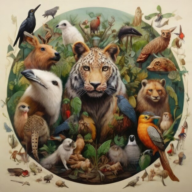 Foto foto gratuita worldwildlifeday