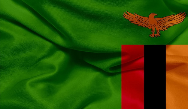 Foto foto gratis della bandiera dello zambia