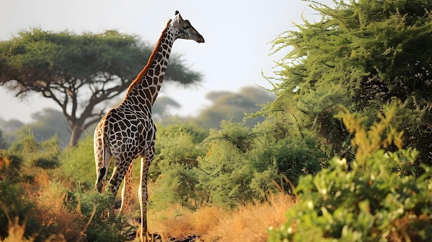 Free photos of giraffes in their natural environment